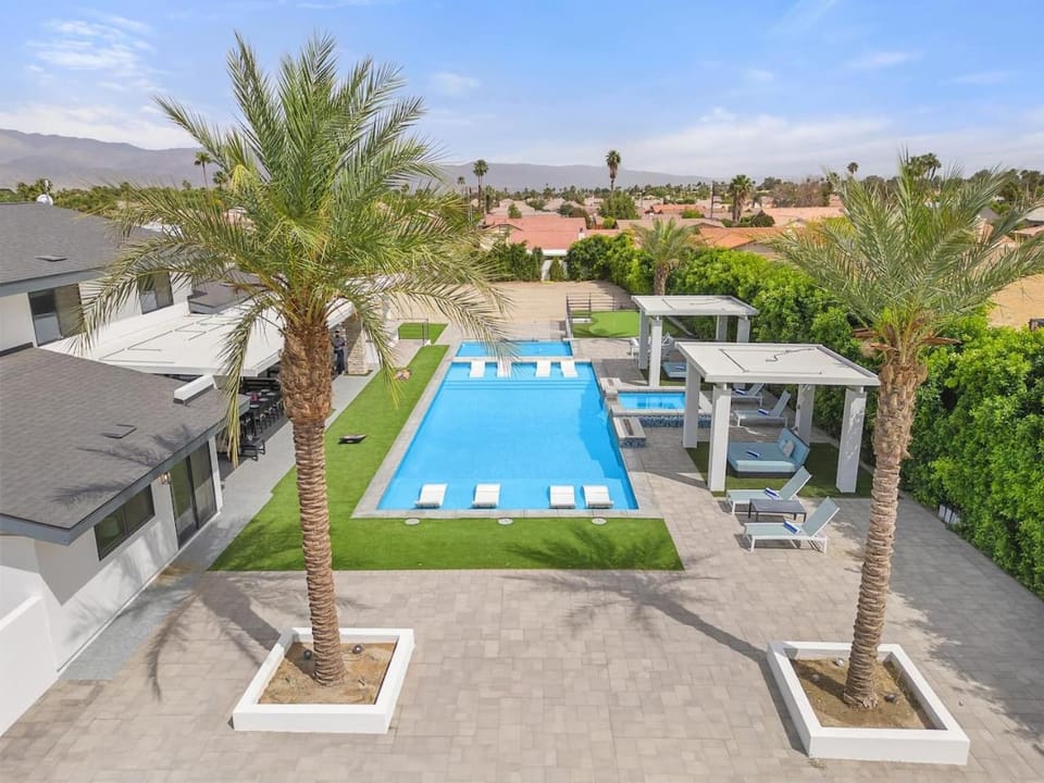 True Country 1 Acre Property with 65ft Pool House in Bermuda Dunes