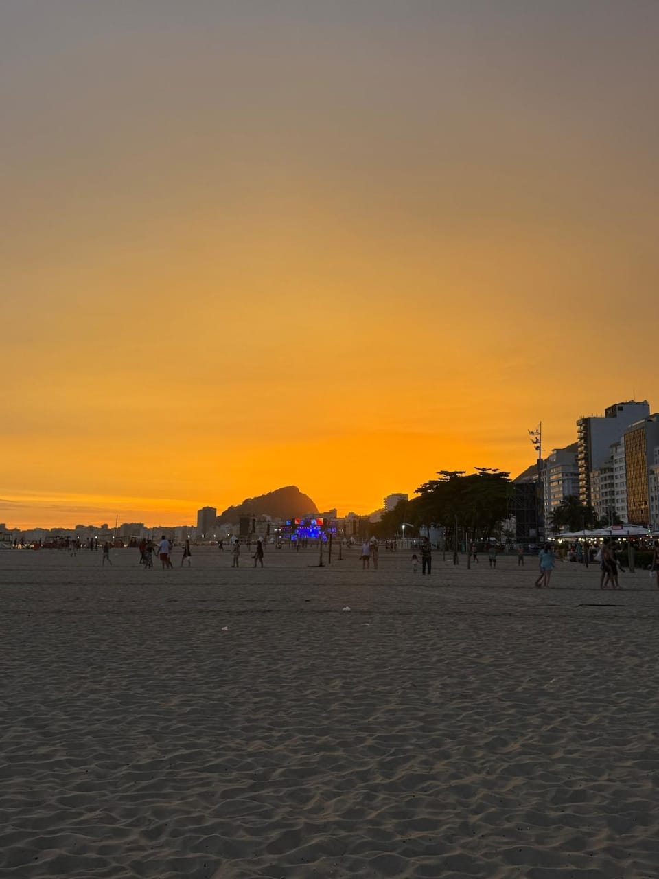 Nearby landmark, Natural landscape, Beach, Sunset