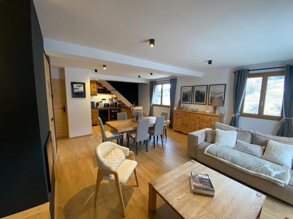 Duplex appartement Apartment in Les Avanchers-Valmorel
