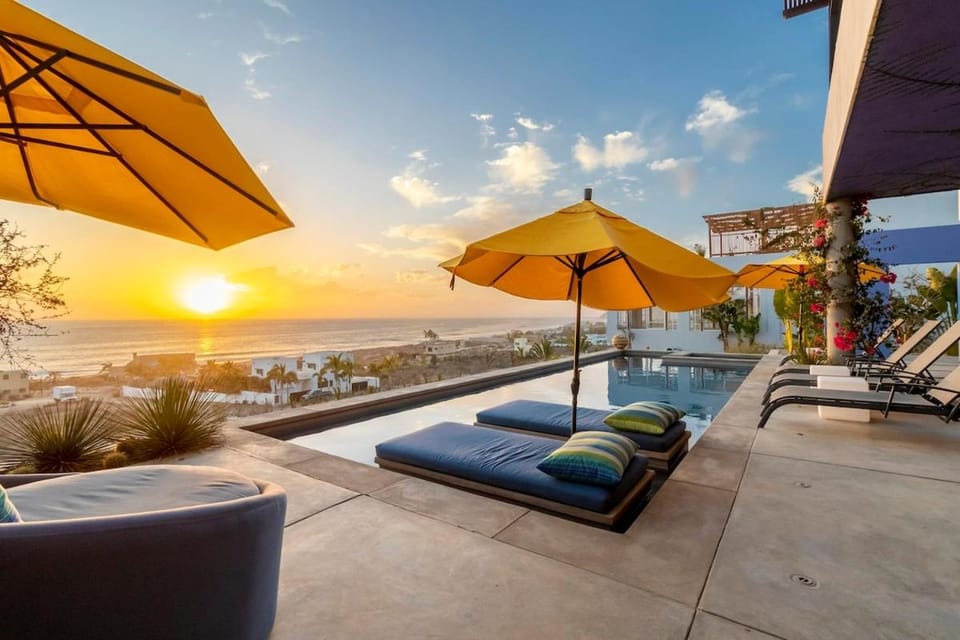 Balcony/Terrace, Beach, Sunset, sunbed