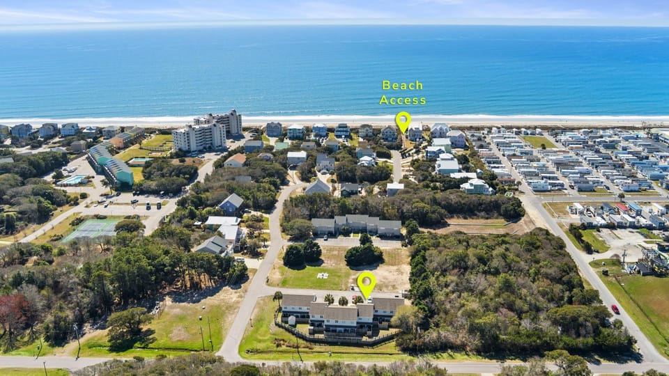 Property building, Neighbourhood, Bird's eye view