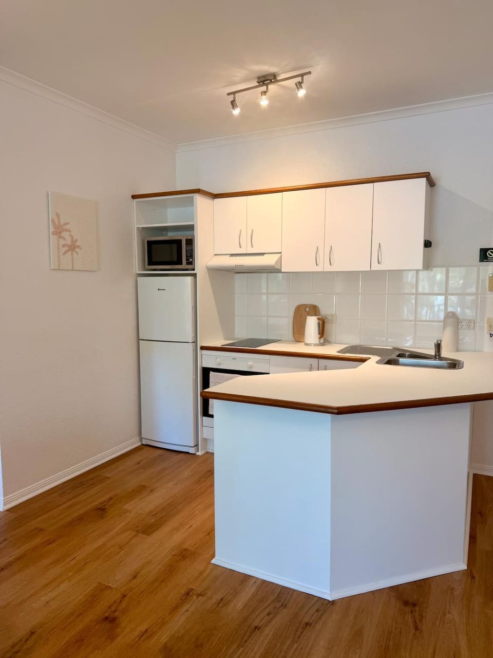 Kitchen or kitchenette, oven, stove