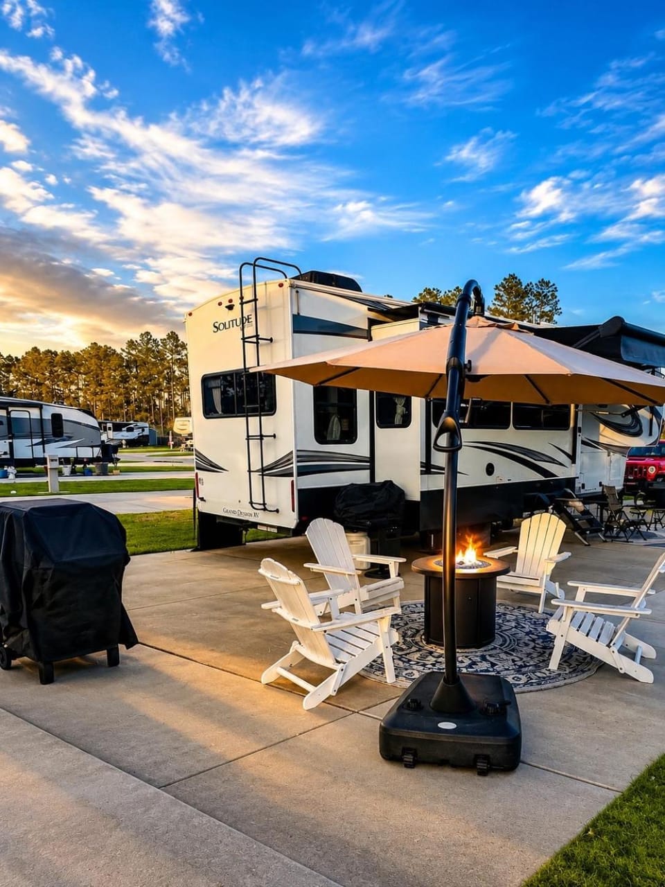 Crabby Paddy at whispering Pines West Campground/ 
RV Resort in Gulf Shores