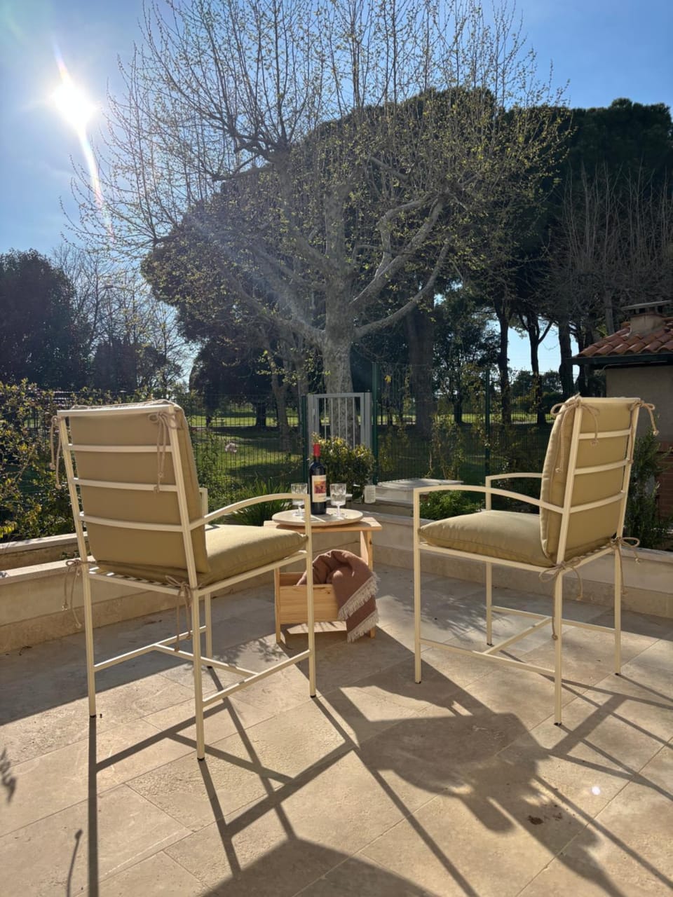 Patio, Garden, Garden view