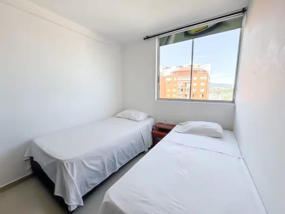 Piscina y Vista - Apto moderno con 2 hab y Aire Acondicionado Apartment in Floridablanca
