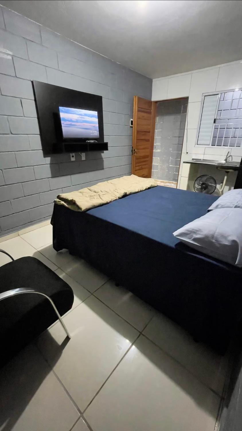 Quarto casal, banheiro privativo 15min do Aeroporto GRU Wi-Fi Apartment in Guarulhos