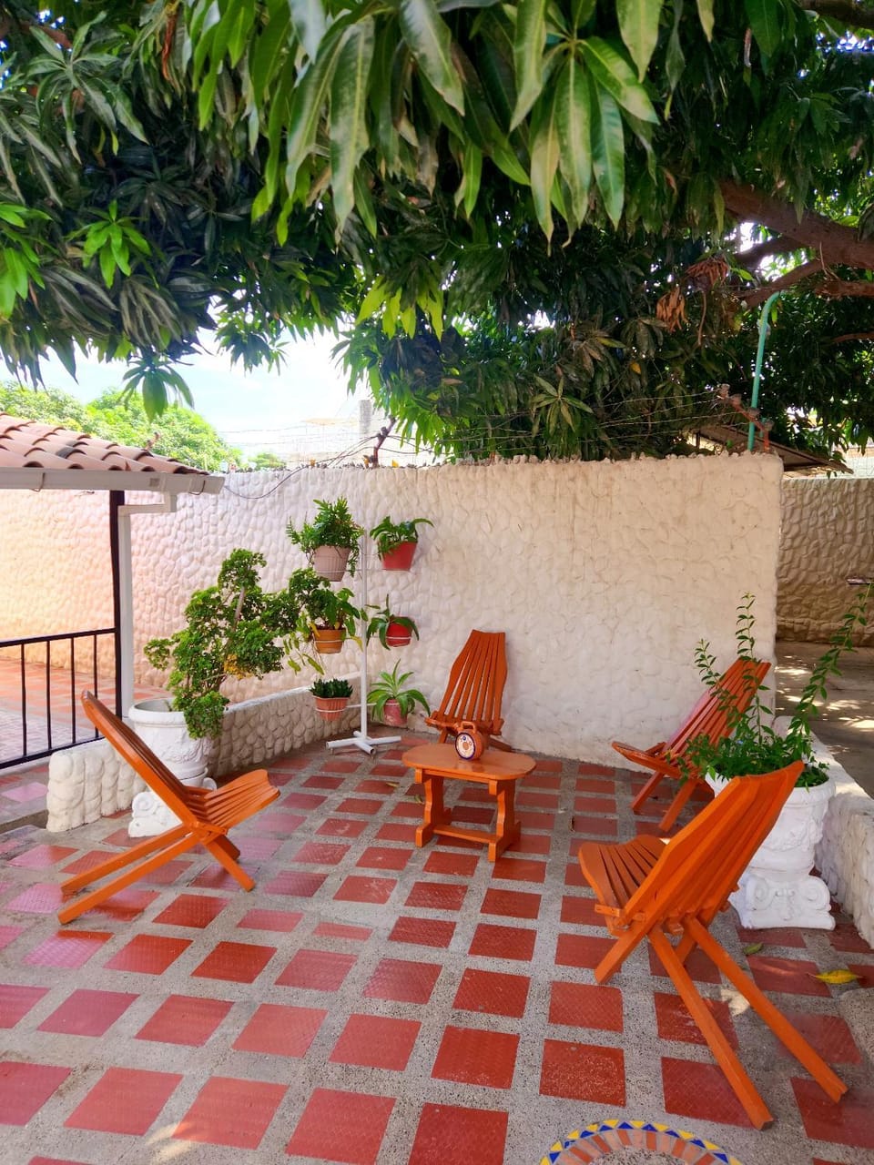 Garden, Seating area, Garden view