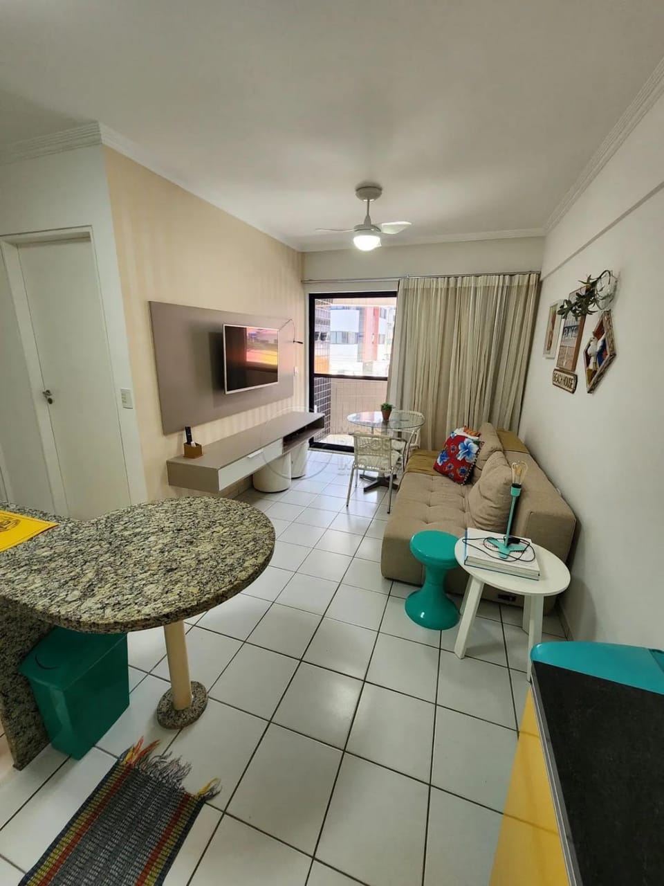 Apartamento 200m da Praia Piscina Vista Mar 4 Hospedes Garagem Apartment in Maceió