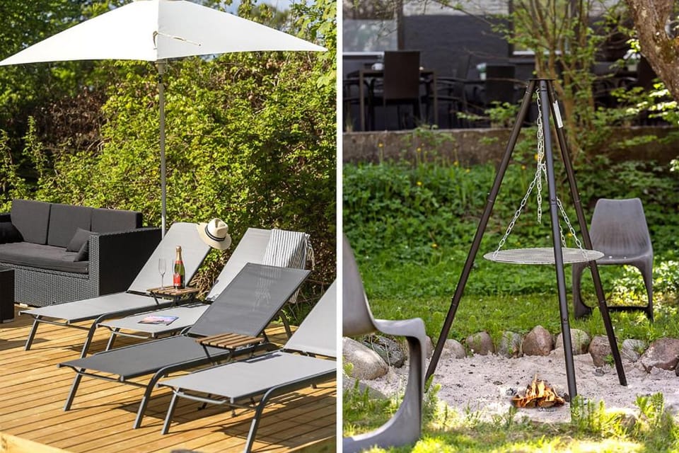 Summer, Garden, Living room