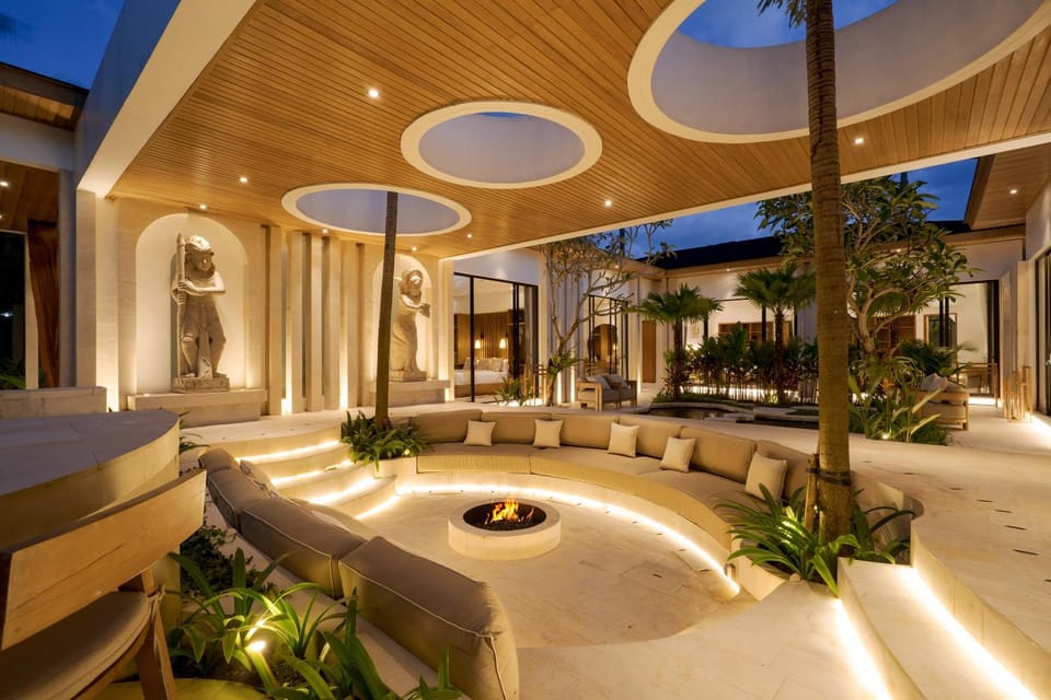 Night, Seating area