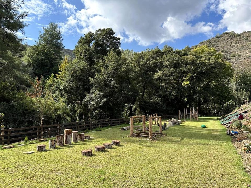 Unwind in a Warm Glamping Cabin with Serene Views & Fireside Comfort in Limassol, Cyprus Cabin in Limassol District