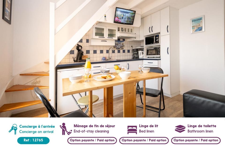 Superbe vue mer pour 2 adultes 2enfants Apartment in Château-d'Olonne