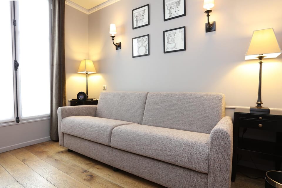 Living room, Seating area, Bedroom