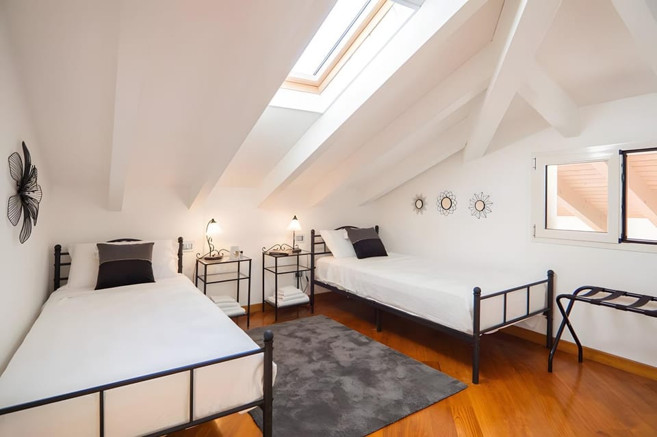 Property building, Living room, Bedroom