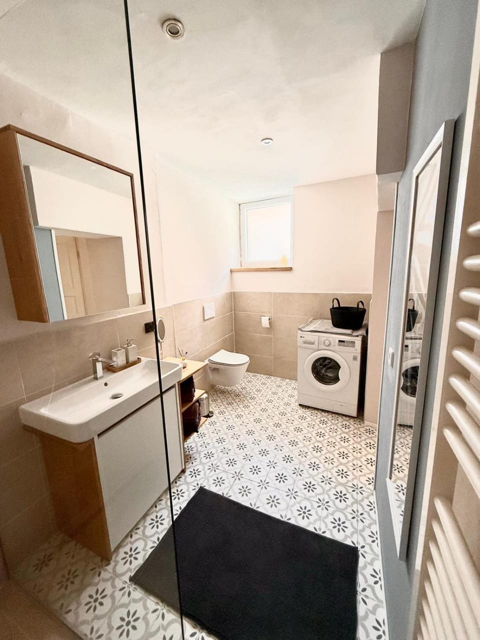 Shower, Toilet, Bathroom, washing machine