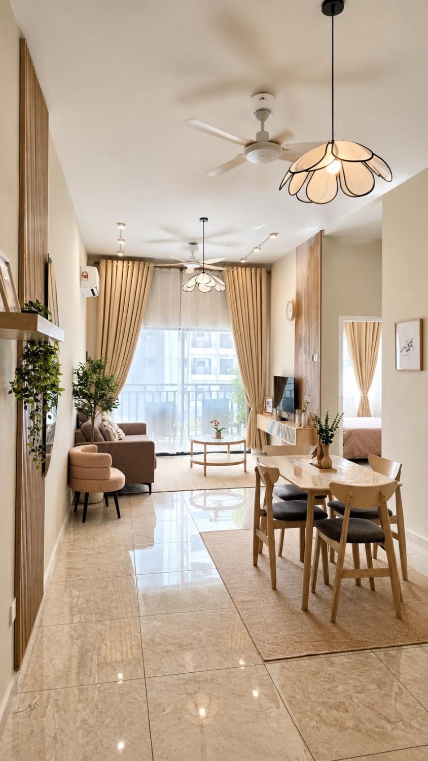 Living room, Dining area