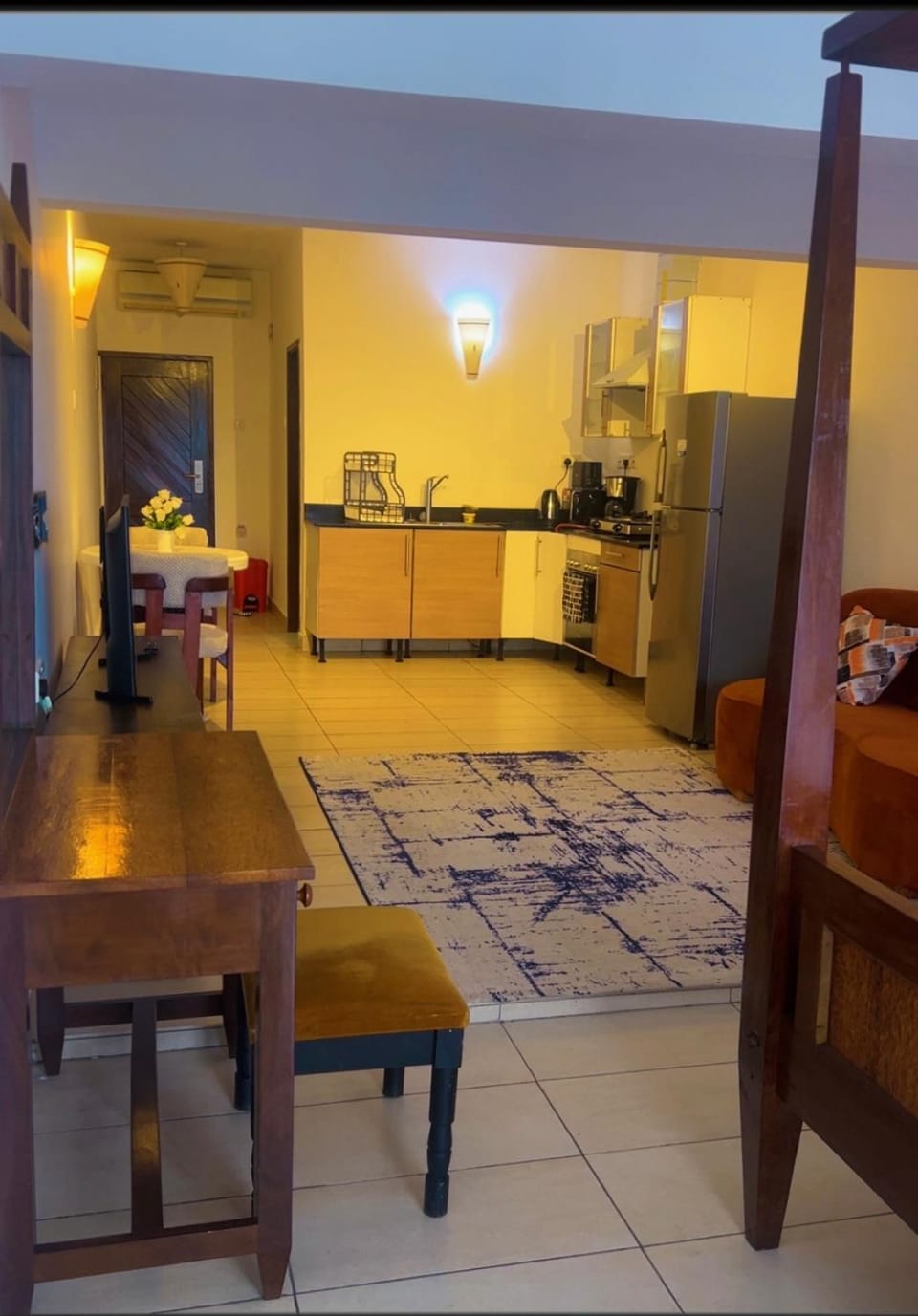 Barefoot Bliss Beachfront Studio Bed and Breakfast in Diani Beach