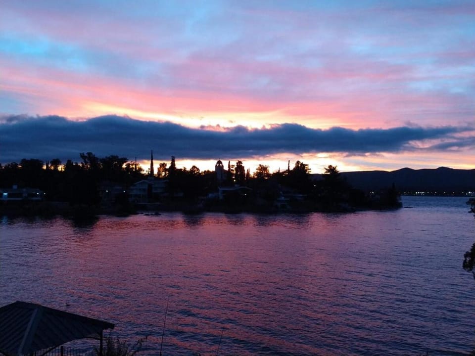 Day, Natural landscape, Lake view, Sunrise