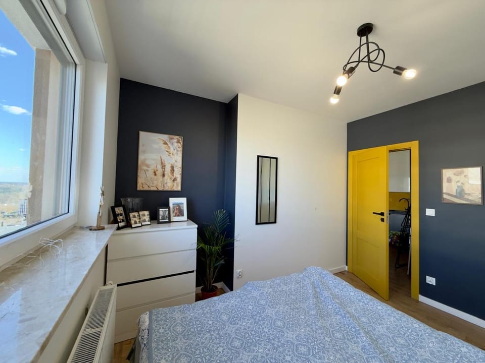 Apartament z widokiem Parking Nowoczesny komfort Apartment in Poznan