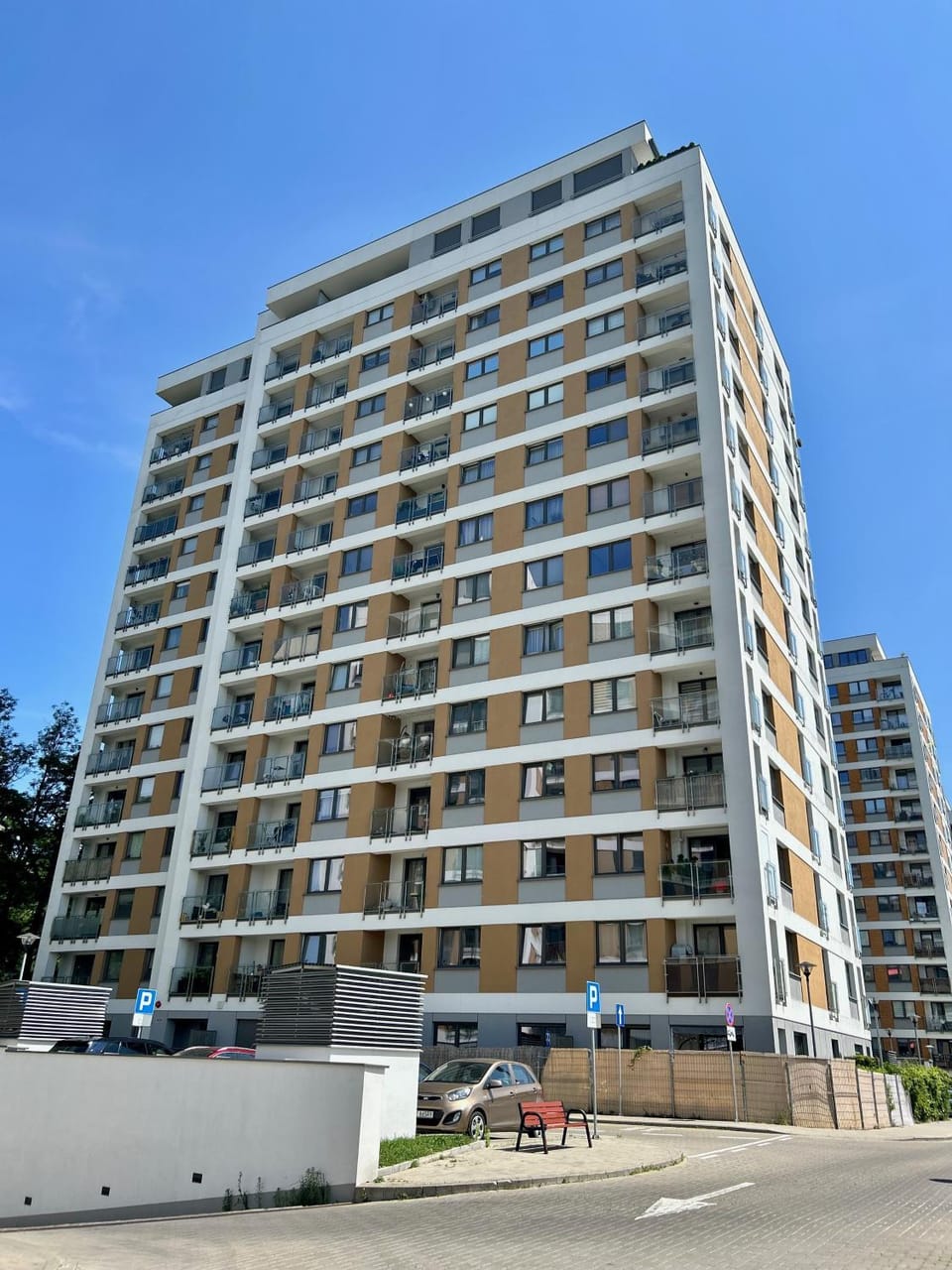 Apartament z widokiem Parking Nowoczesny komfort Apartment in Poznan