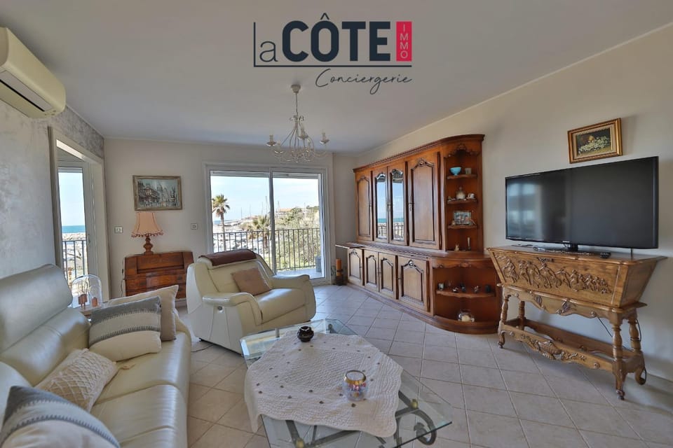 Le mistral - Magnifique vue sur le port Apartment in Sausset-les-Pins