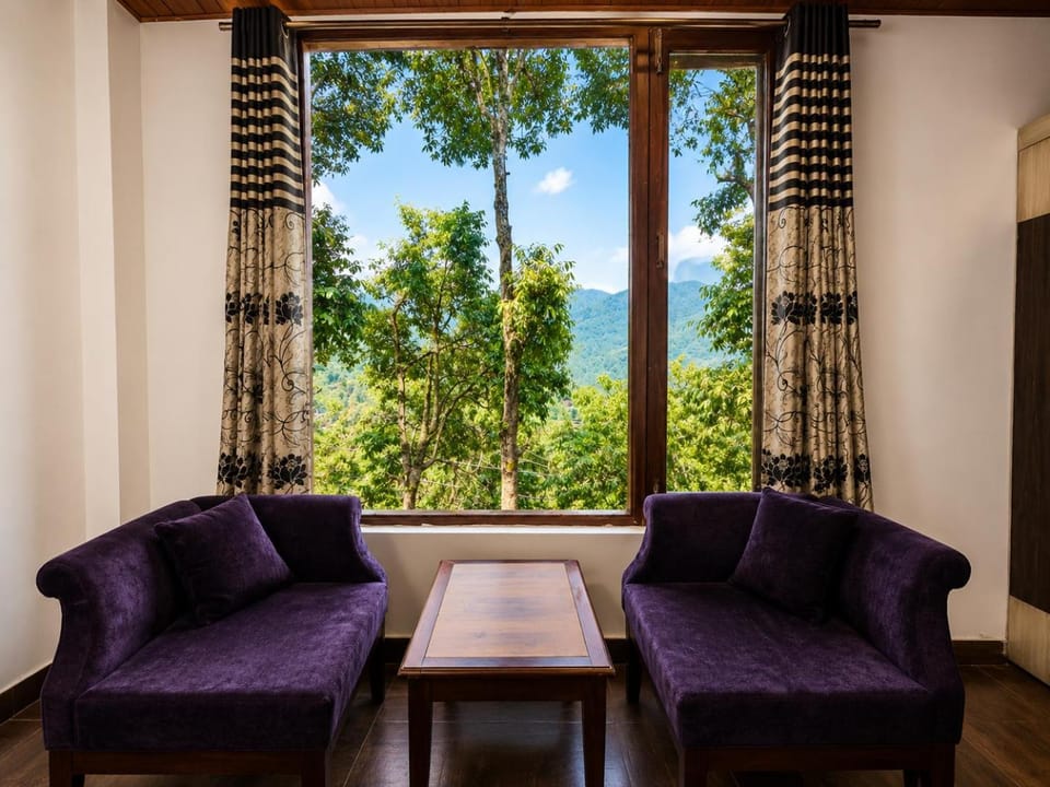 Natural landscape, Living room, Seating area