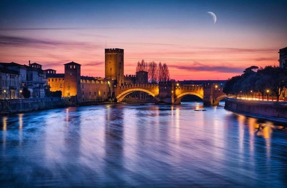 Nearby landmark, City view, River view, Sunset