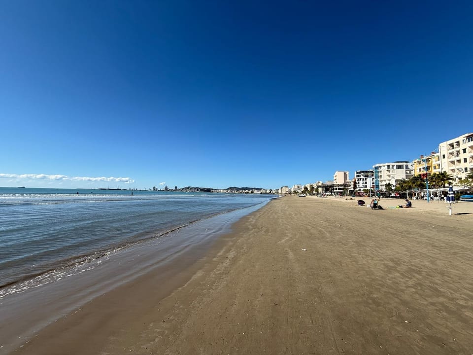 Day, Beach, City view