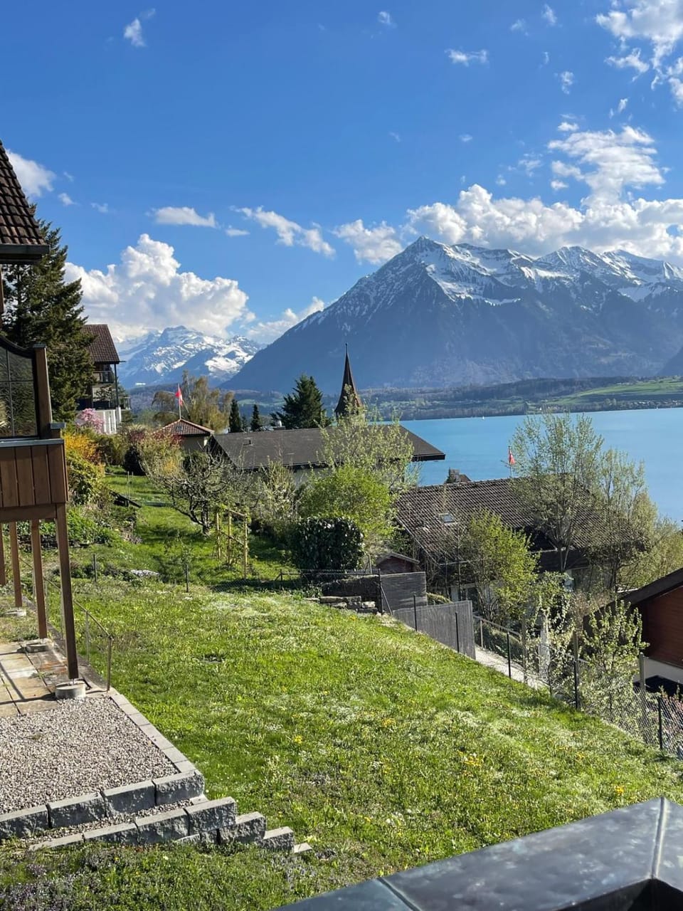 Spring, Day, Mountain view