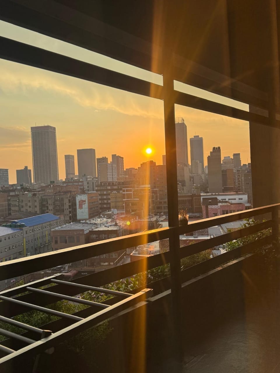 View (from property/room), City view, Sunset