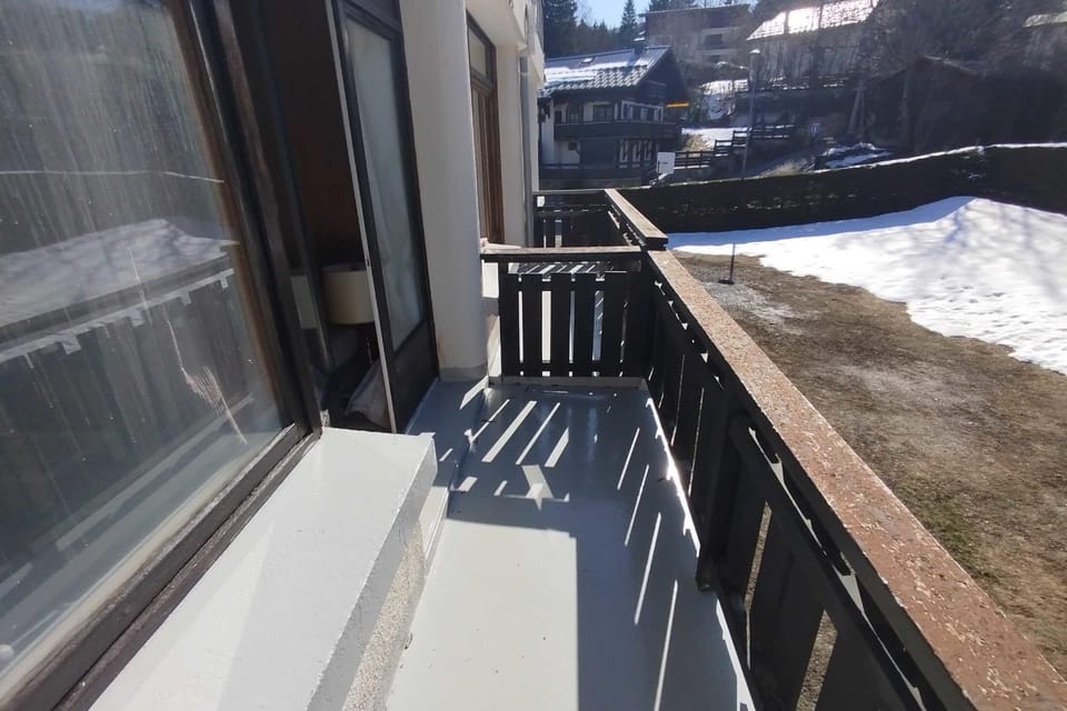 Studio with balcony and parking in Megève Apartment in Megève