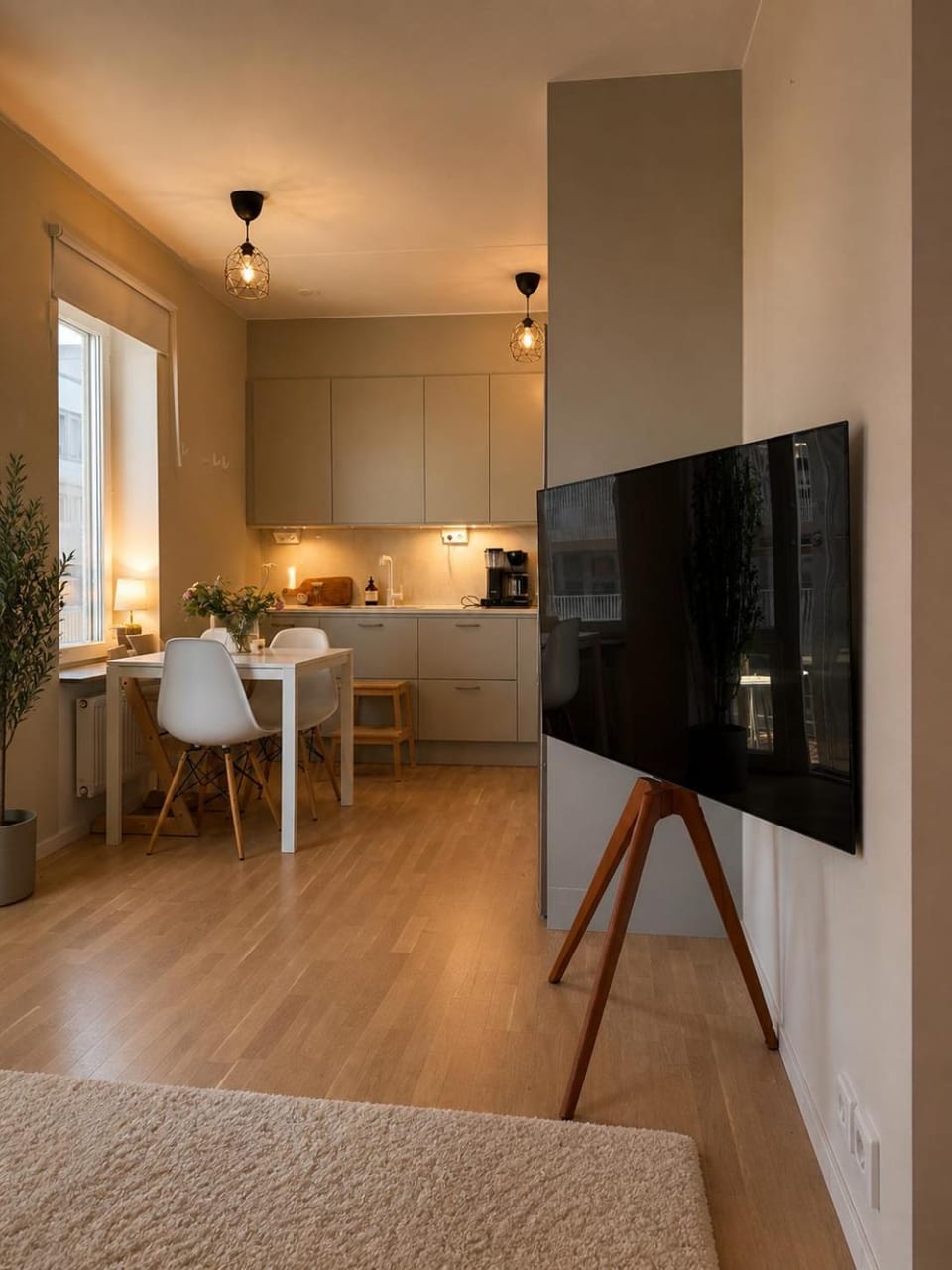 TV and multimedia, Kitchen or kitchenette, Dining area