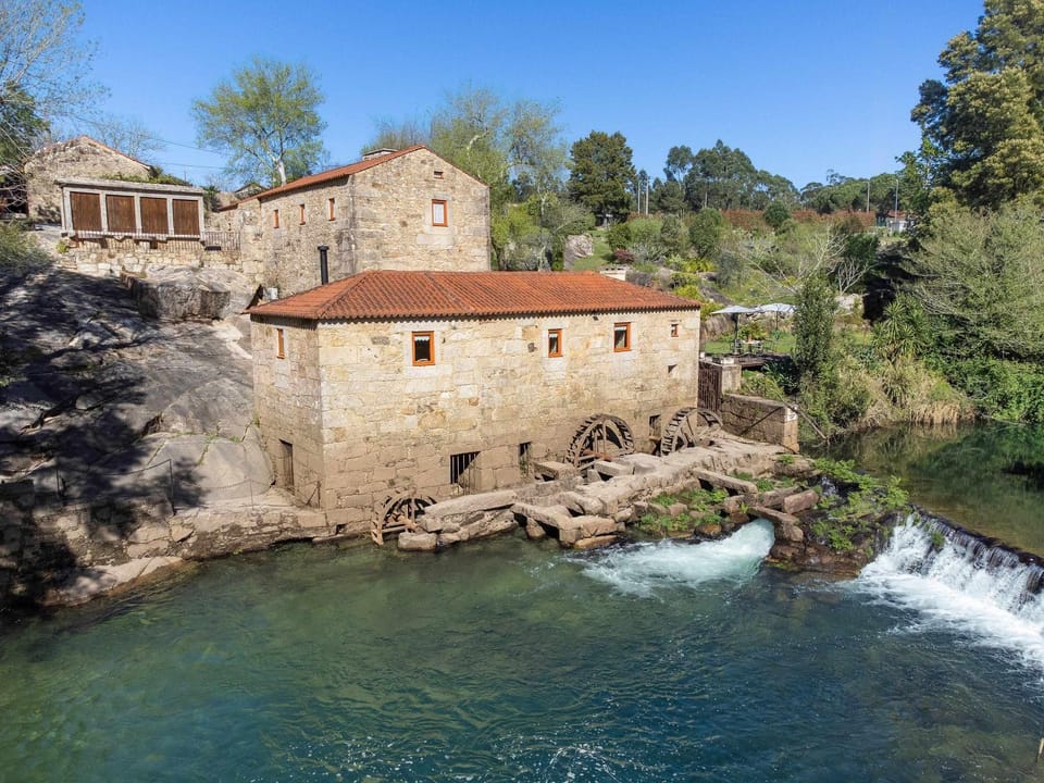 Property building, Natural landscape, River view