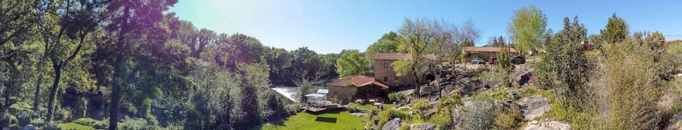 Historic Riverfront Watermill Private Beach Access Villa in Viana do Castelo District, Portugal