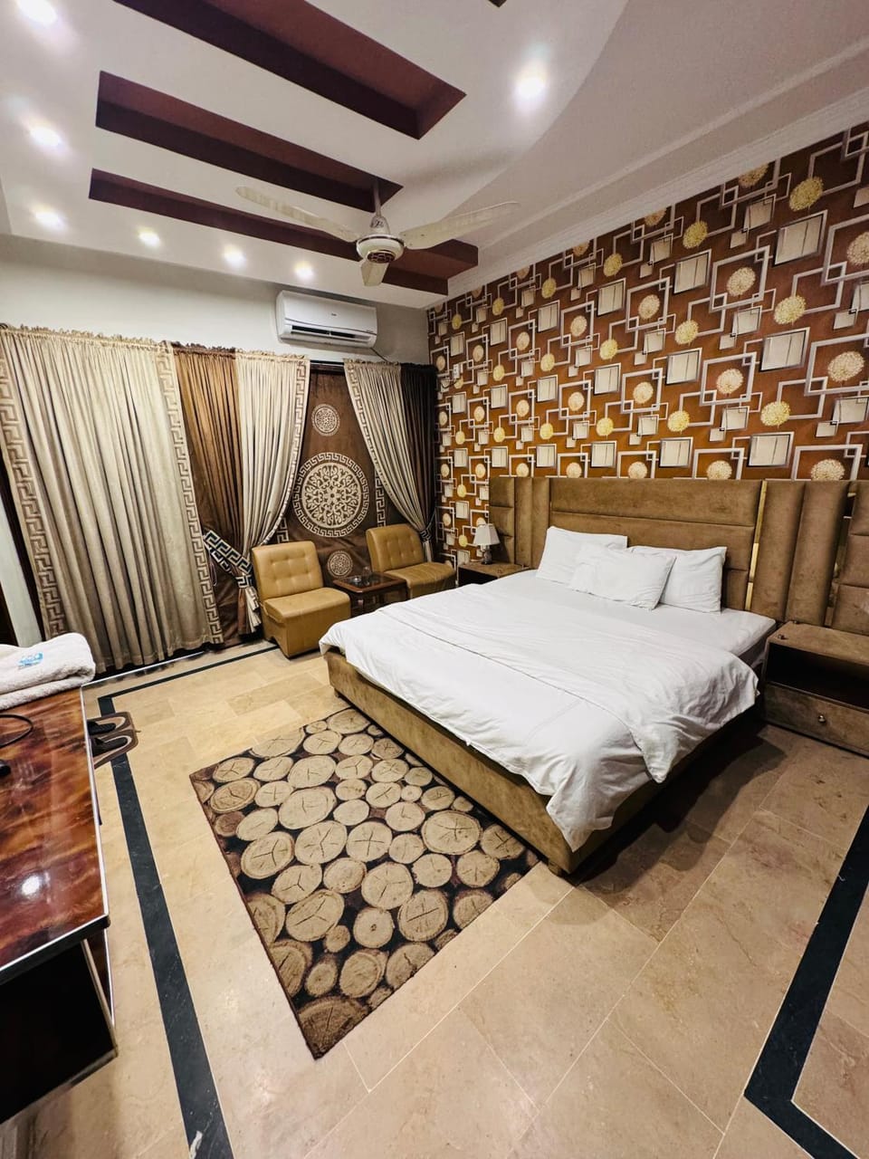 View (from property/room), Bedroom, heating, air conditioner