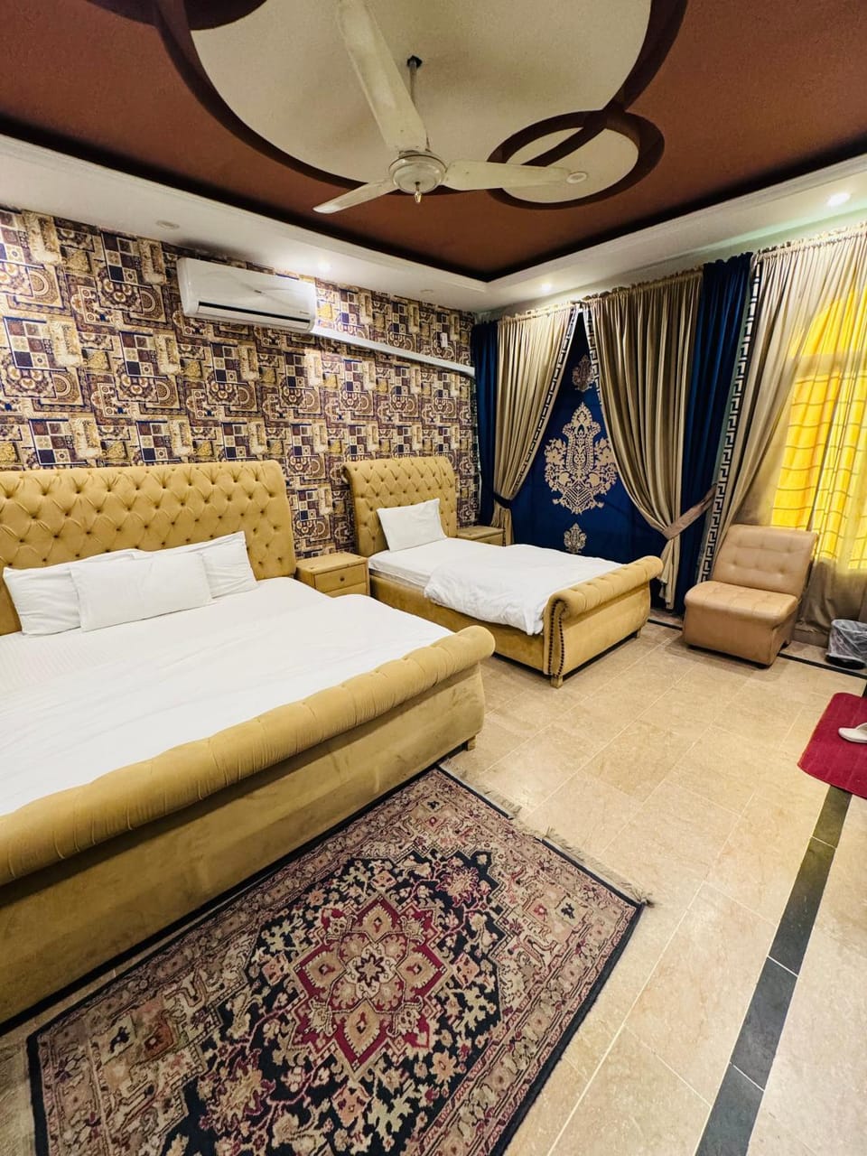View (from property/room), Bedroom, Family, heating, air conditioner