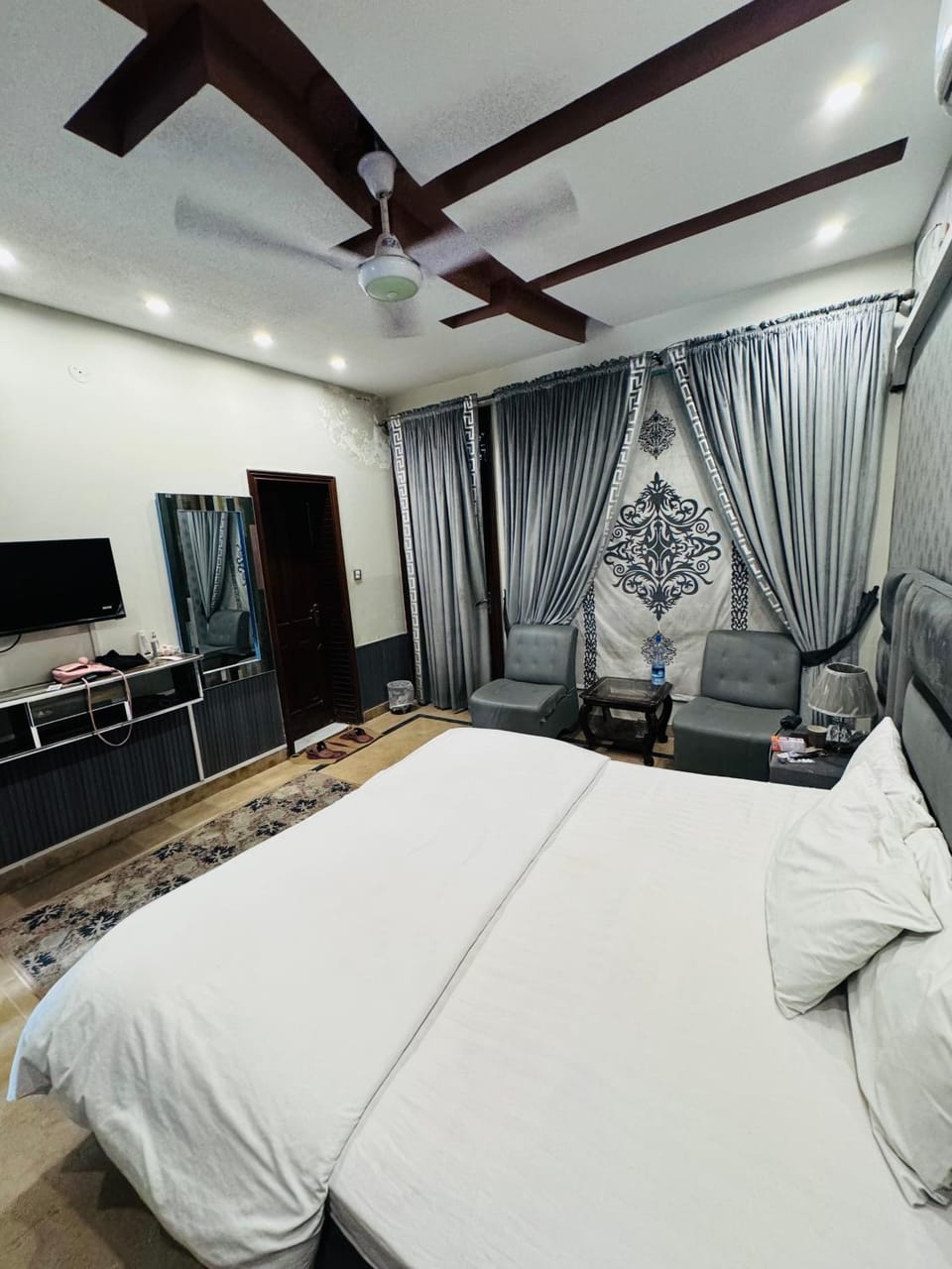 View (from property/room), Bedroom, heating, air conditioner