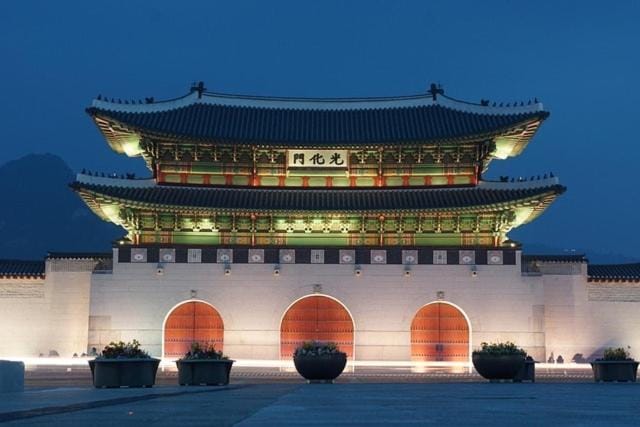 Night, Landmark view