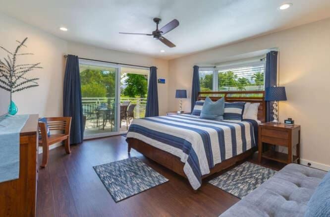 Deluxe Princeville Condo Golf Views & Heated Pool House in Princeville