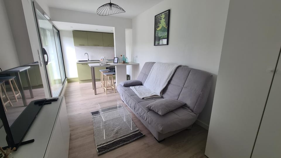 Studio moderne Climatisé Meylan centre proche CHU Apartment in Meylan
