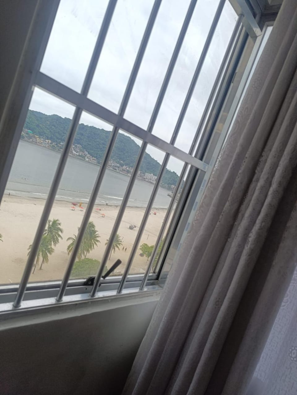 Apto frente ao mar Pé na areia Apartment in Santos