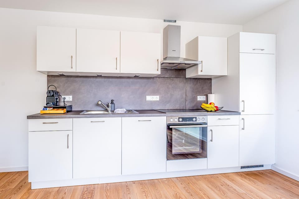 Coffee/tea facilities, Kitchen or kitchenette, dishwasher, stove