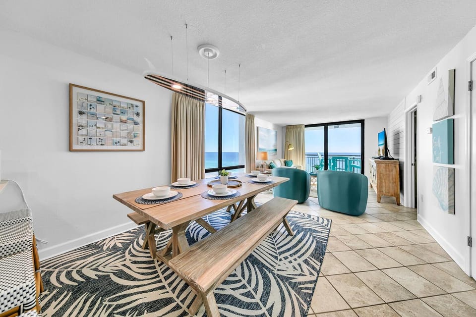 Balcony/Terrace, Living room, Dining area, Sea view, furniture