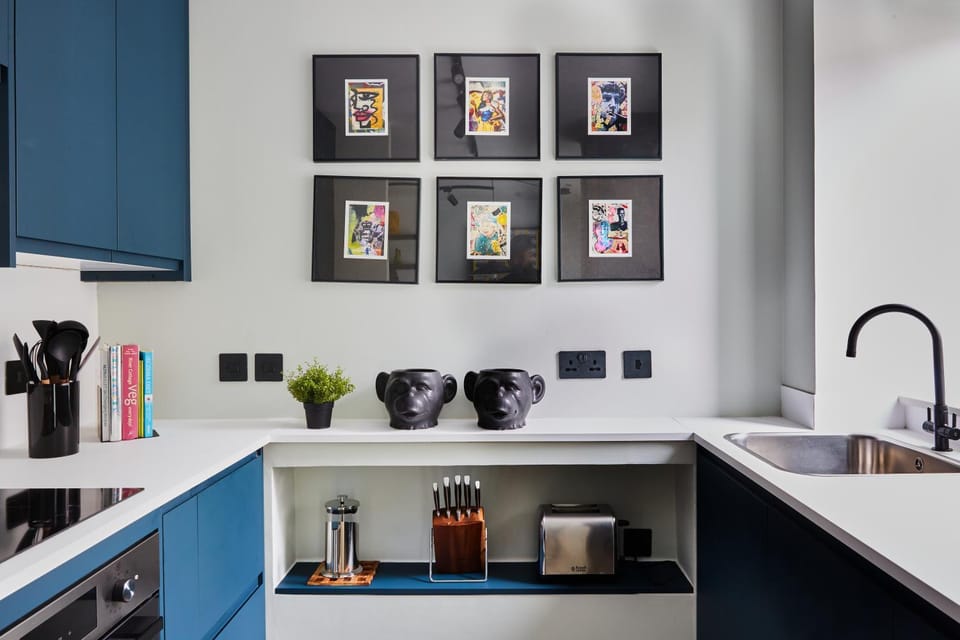 Coffee/tea facilities, Kitchen or kitchenette, toaster