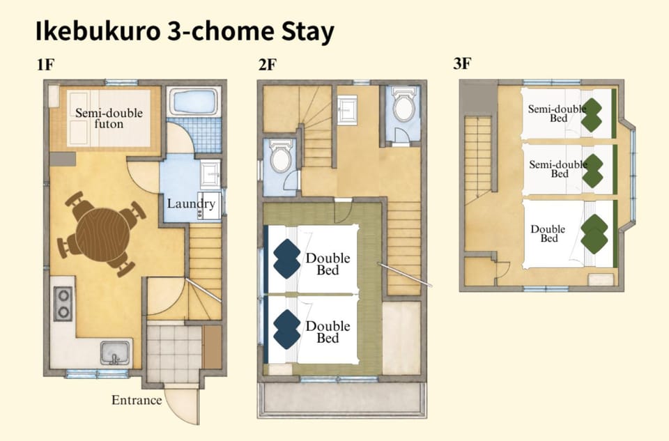 Ikebukuro 3-Chome Stay House in Japan
