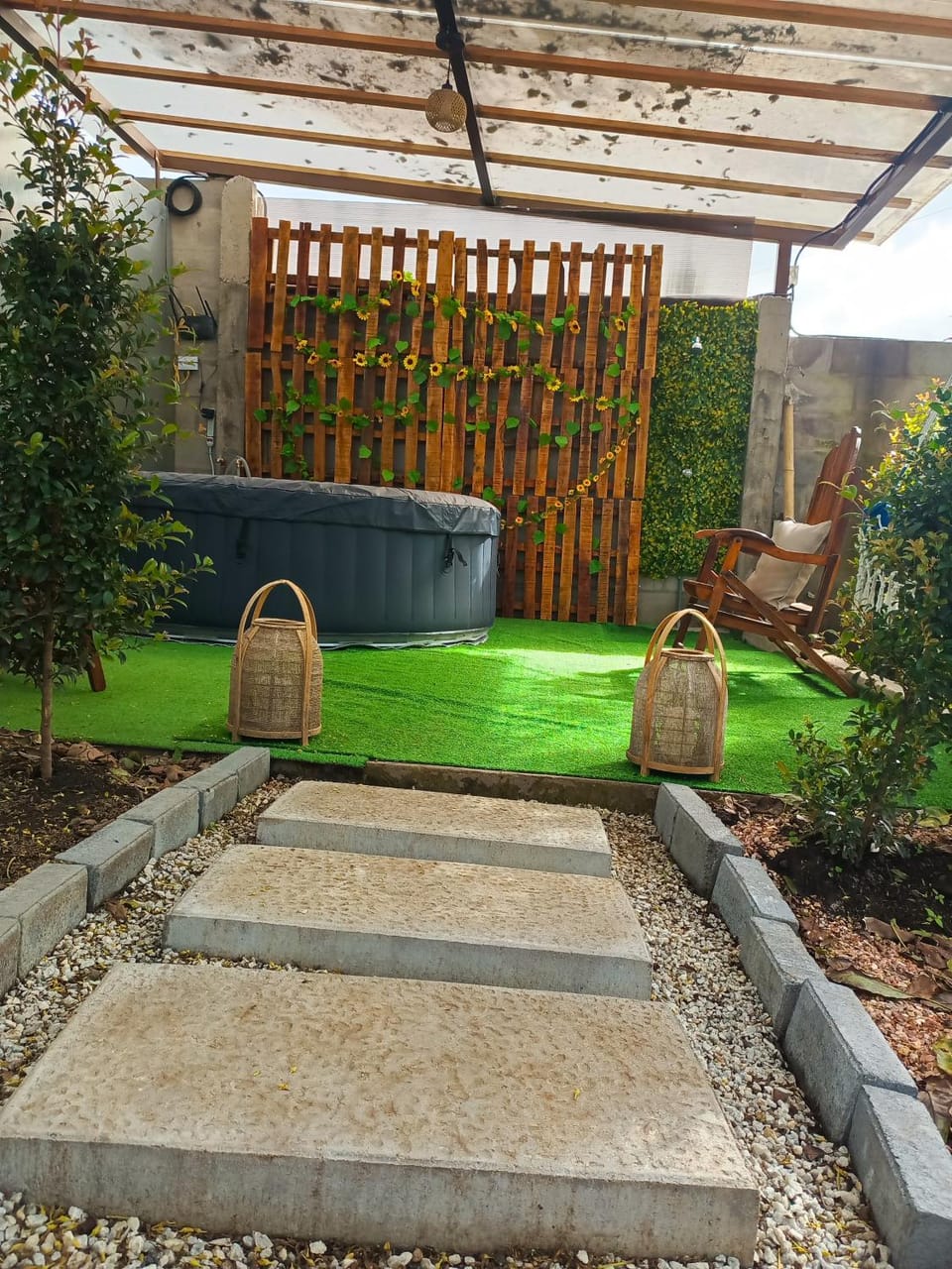 Zen garden glampin Luxury tent in Tungurahua, Ecuador