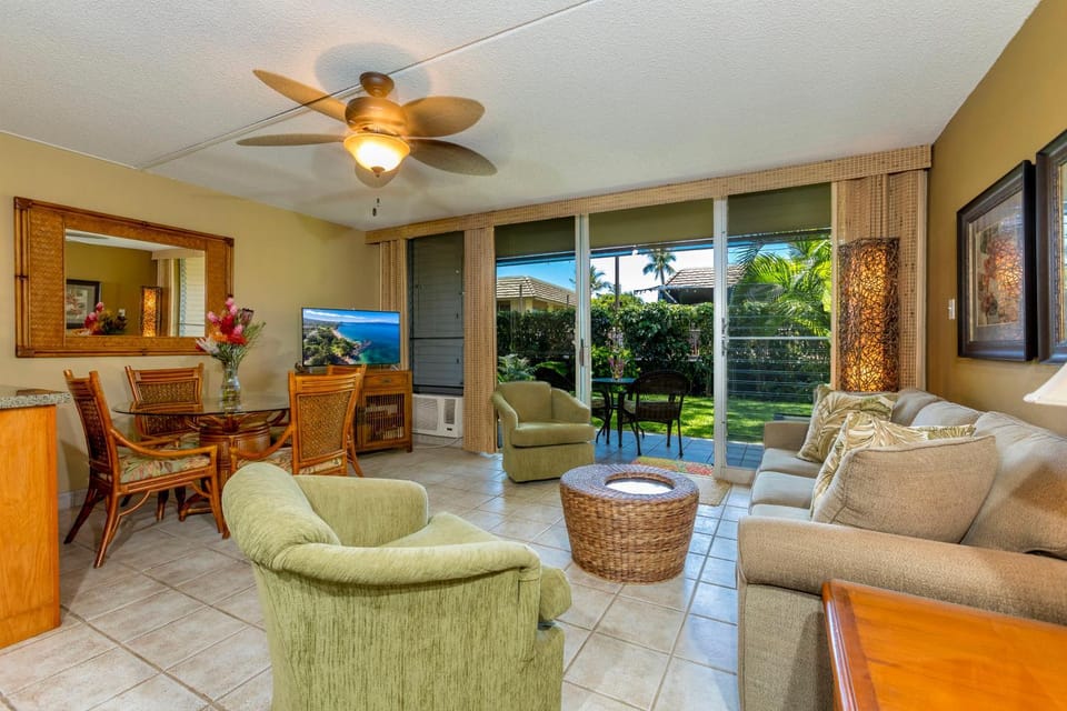Kihei Kai Nani #3-116 Garden View, Across From The Beach, Great Rates, Wifi Apartment in Wailea