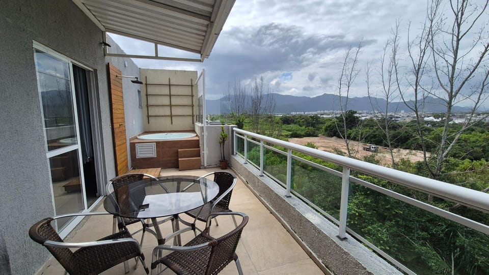 Cobertura de Luxo no Recreio com Jacuzzi e churrasqueira Apartment in Rio de Janeiro
