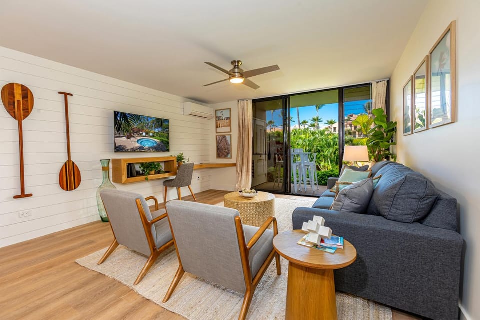Kamaole Sands #6-106 Ground Floor, Full A/C, Great Location, Hot Tub, Apartment in Kamaole