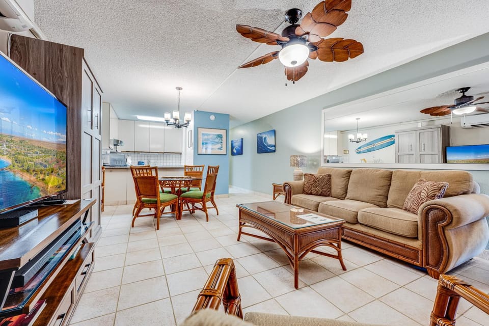Kamaole Sands #8-310 Garden View, A/C, Near Beach, Fitness Center, Hot Tub Apartment in Kamaole